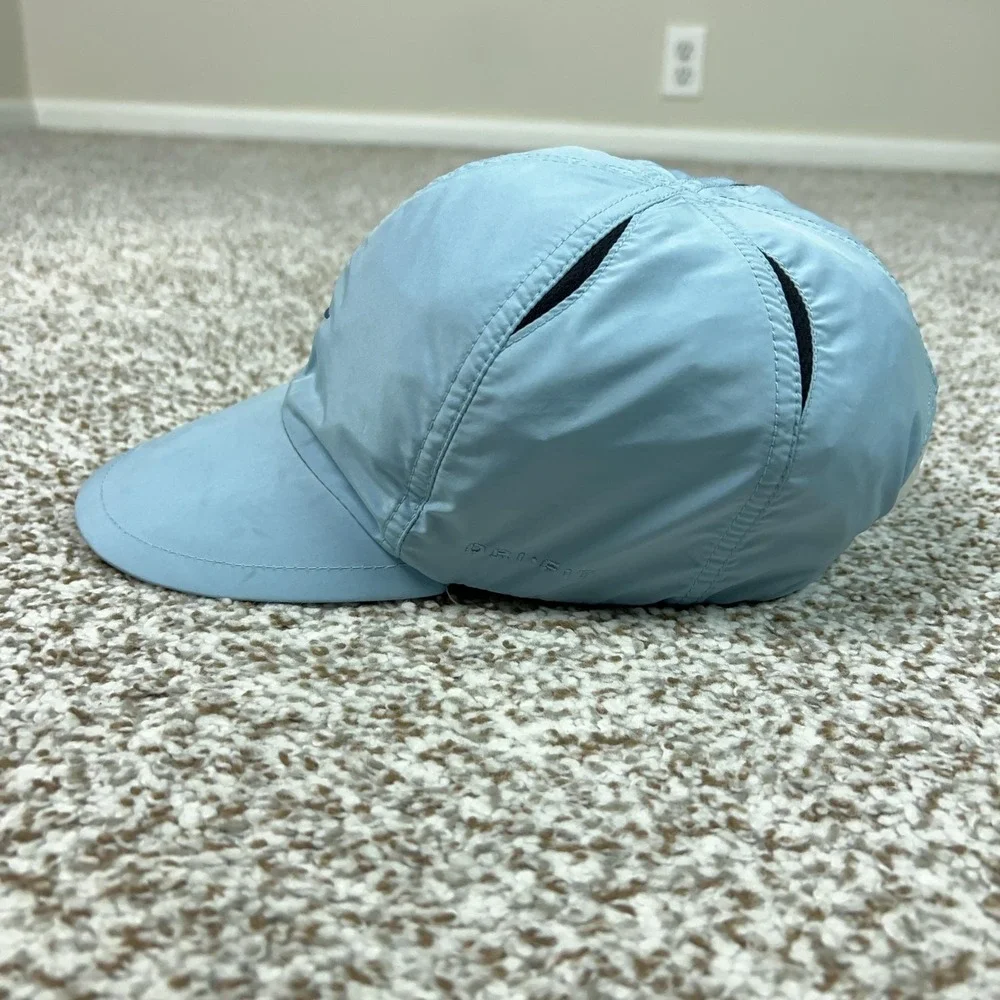 Nike‎ Hat Cap Strap Back Boys One Size Blue Dri-FIT Running Featherlight Swoosh